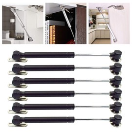 LC LICTOP 100N/22.5lbs Hydraulic Gas Struts, Soft Close Lid Support for Cabinets & Furniture, 10 Inch Length Gas Spring Lift for Doors, RV, and Storage Box with Screws, 6Pcs