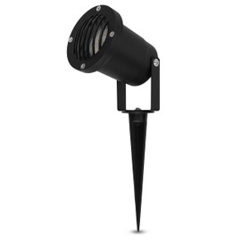 REV L430 Garden Lighting IP65 Aluminium Path Light Path Light Outdoor Swivel 230 lm 3 W Cable 1.5 m Height 32 cm Black