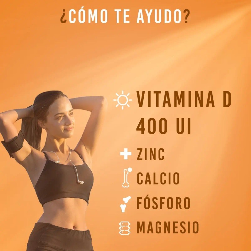 Vitamina Calcio Magnesio Zinc Fósforo Lifeed Inmune Sabor