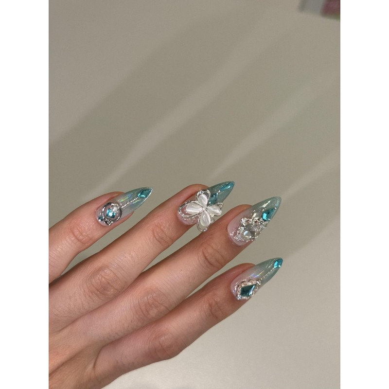 [Summer Nail Discount] Seabreed Dream - Mermaid Aqua / [여름네일