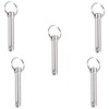 5Pcs Quick Release Pins,Carbon Steel Pull Pins,Safety Pin,Locking Pins,Marine Hardware
