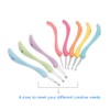 Crochet Hooks Set,Large Handle Ergonomic Grip Crochet Hook, 8PCS Aluminum