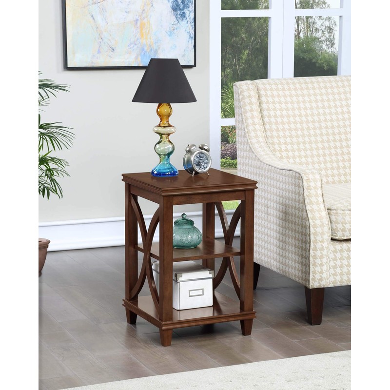 Convenience Concepts Florence End Table, Espresso