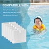 10-00814 Hot Tub Spa Simplicity Flat Filters Compatible with Bullfrog