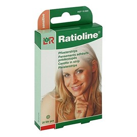 Ratioline Sensitive Pflasterstrips Rund, 20 St