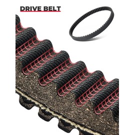 KEMIMOTO Dirt Bike Drive Belt Compatible with Surron Light Bee X Surron X160 X260 Talaria XXX Primary Belt 560-8M Motorcycle Accessories