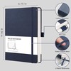RETTACY Notebook Lined A5, Journal Diary with 192 Numbered Pages,