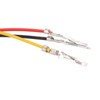 Pair Motorcycle LED Spotlight High Low Beam Yellow White Light