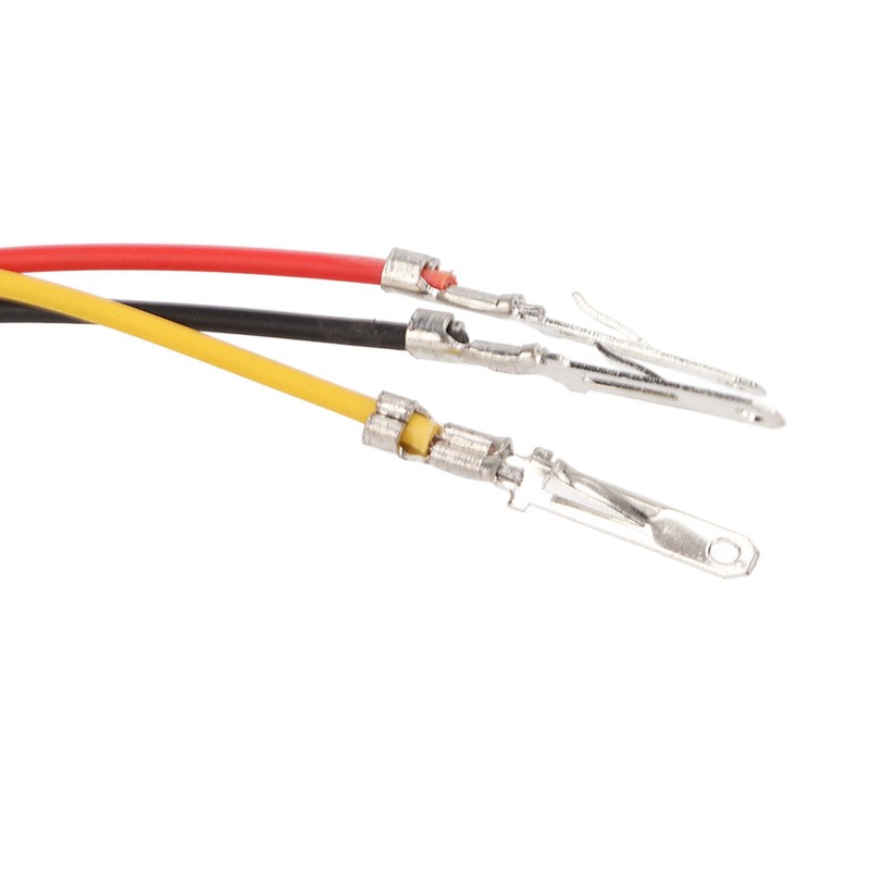 Pair Motorcycle LED Spotlight High Low Beam Yellow White Light