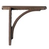 Sommerfield Shelf Brackets Shelf Brackets Angle Cast Iron Antique Brown