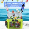 TidyFriend Kayak Cooler Behind Seat, Waterproof Cooler for Kayaking, Compatible