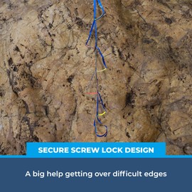 Rock-N-Rescue Climbing Etrier – 4 Step Nylon Aider Ladder with Tubular Webbing for Tree Work, Rock Climbing, Bouldering, Rescue, Hunting, and Firefighter Gear – Lightweight Etrier for Vertical Access