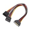 Cable Matters SATA Power Splitter 3 Pack 20cm SATA Power