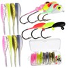 BIUDECO Complete Bass Fishing Gear Set with Bait for Bass