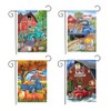 Briarwood Lane Farm Scenes Garden Flag Bundle (Set of 4)