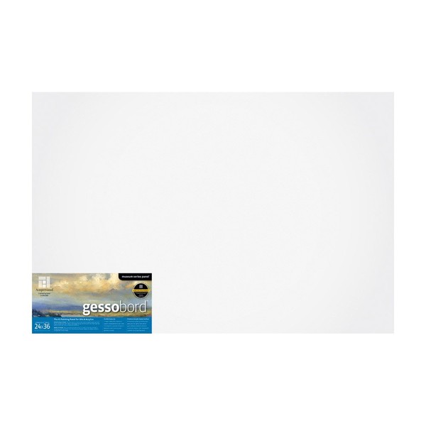 Gessobord Cradled Painting Panel Size: 24" H x 36" W