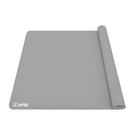 Sapid Extra Large Silicone Sheet for Crafts 23.6"×31.4", Thick Silicone Jewelry Casting Mats, Nonstick Nonslip Silicon Mat for Epoxy Resin, Art Painting, Heat- Resistance Counter Mat (Gray)
