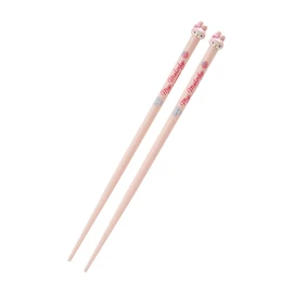 Sanrio My Melody Chopsticks with Mascot, My Melody, 8.3 x 0.9 x 0.4 inches (21 x 2.4 x 1 cm), Character SANRIO 989681