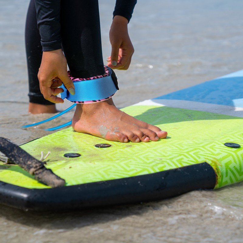 Surf Leash 7mm Thick 6ft/8ft Straight Surfboard Leash SUP Leg