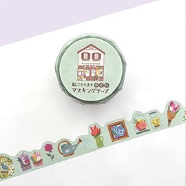 Flower Shop - Mind Wave Washi Tape 18mm Die Cut Masking Tape for Scrapbook Journaling Craft DIY