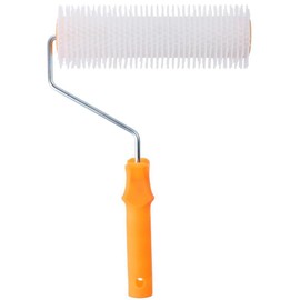 napkery 23cm/9'' Spike Roller, Latex Floor Self Compound Roller Leveling Screed Spiked Roller Paint Brush Roller