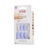 Kiss Nails GEL FANTASY- Medium Design Nails w/Adhesive Tabs &