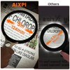 Magnifying Glass with Light Large 5" Lens, Handheld Illuminated Lighted