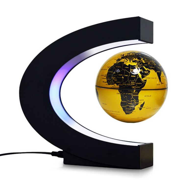 3 Inch Magnetic Levitation Floating Globe World Map Globe with