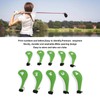 10 Pcs Golf Iron Head Cover Set with Zipper Golf