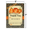 Rustic Old Fashioned Barn Fall & Autumn Birthday Party Thank