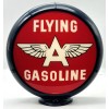 FLYING A GASOLINE "Red background" 13.5" Gas Pump Globe -