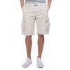 UNIONBAY Men's Survivor Belted Cargo Short, Stone, 38