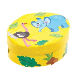 Baker Ross FE222 Jungle Animals Stickers for Kids - Pack of 600, Craft Stickers for Children, Value Pack, Ideal for Arts and Crafts Projects, Childs Scrapbook Stickers and Reward Charts