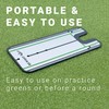 Be Right Golf Putting Alignment Mirror, Portable Practice Putting Training