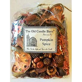 Old Candle Barn Pumpkin Spice Potpourri Large Bag - Perfect Fall Decoration or Bowl Filler - Beautiful Autumn Scent