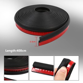 Car Edge Protection, Z-Shape 4M Car Edge Protection, Anti-Collision Saloons, Trucks, SUV, ATV, UTV, Baffle, Protective Strips, Friction Strips