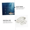 KOMBIUDA 1pcs Stainless Steel Olive Shape Fishing Bait Cage for