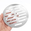 Classicseali 2PCS 5 Inch Drain Cover,Outdoor Drain Cover Round Stainless