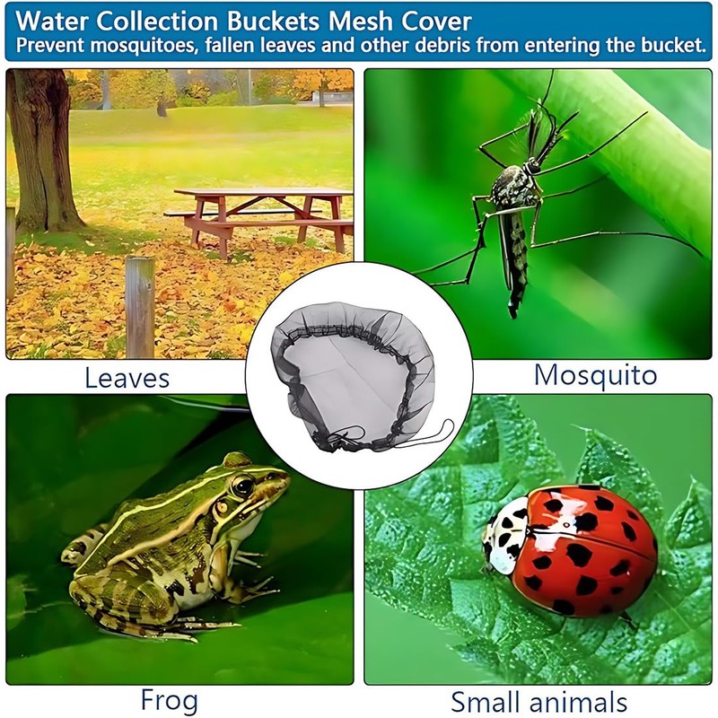 WHYCNIL 1 Piece Rain Butt Net Cover Diameter 80 cm