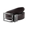 Laura Biagiotti Mens Reversible Genuine Leather Belt 3.5cm High Adjustable