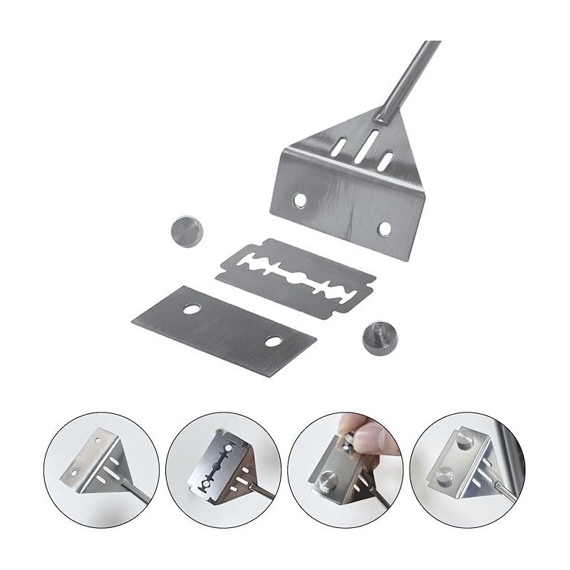 Baoyemes Fish Tank Algae Scraper Algae Removal Cleaning Tool Non-Slip