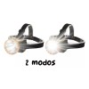 AJC Linterna Led Recargable Cabeza Minero 110876