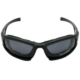 TOTMOX Polarized Sport Sunglasses, X7 Army Sunglasses Military Tactical Goggles With 4 Interchangeable Lens, Protective Glasses for Running Cycling Skiing Fishing