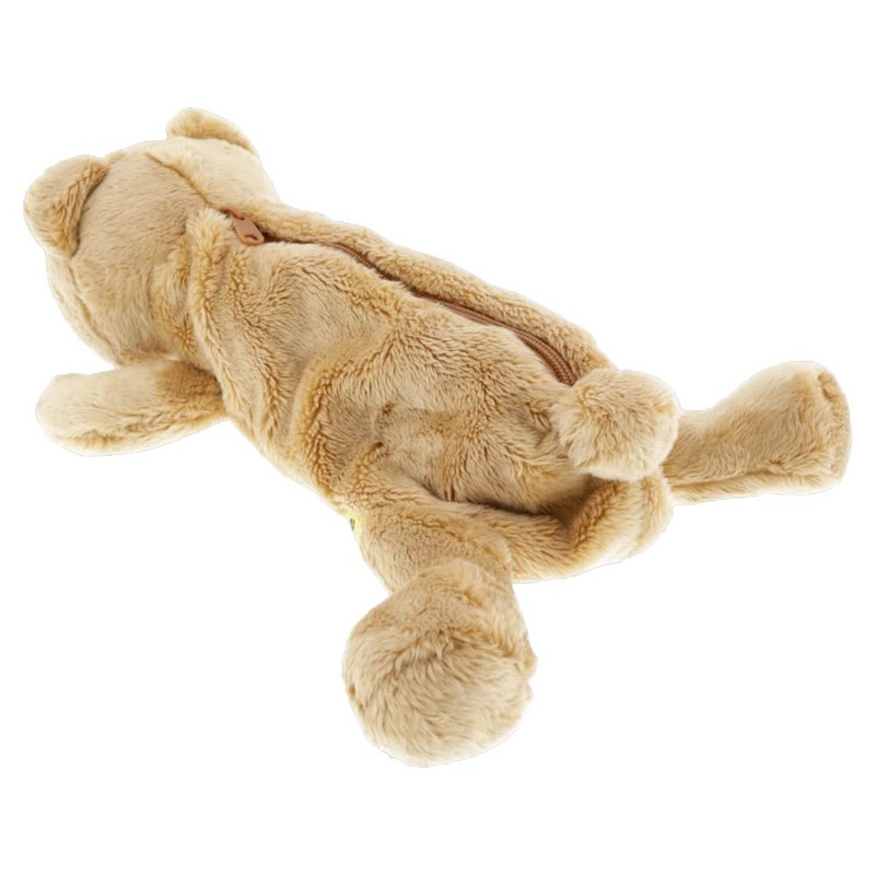 Sunstar Stationery S1425994 Nuimee Bear Plush Pencil Case