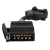 Trailer Plug Adapter 7pin to 12pin Stable Connection Plug and