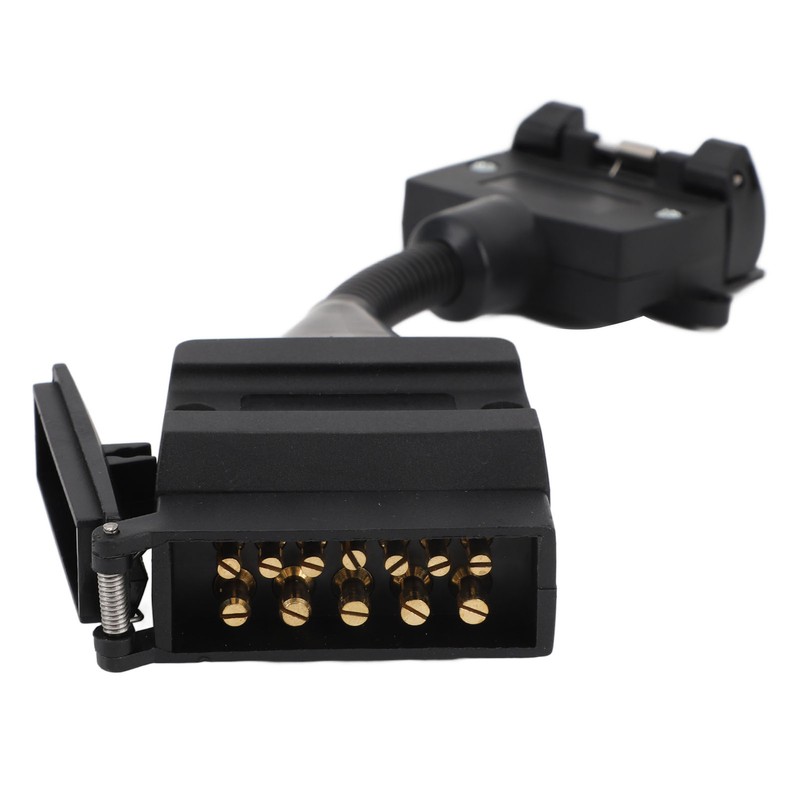 Trailer Plug Adapter 7pin to 12pin Stable Connection Plug and
