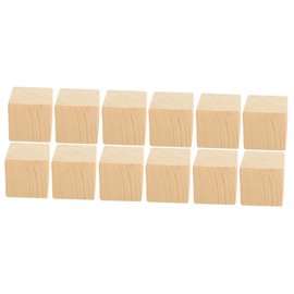 LALAFINA 3sets 4pcs Wooden Furniture Lift Pads Durable Bed Table Risers Height Sturdy Wood Blocks for Couch Chair Elevation for Space Maximization and Stability 4pcs*3