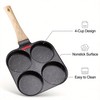 4-Hole Nonstick Egg Frying Pan for Breakfast – Aluminum Alloy