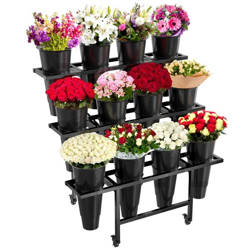 ClarArti 3 Tier Black Stand
