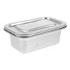 Hemoton Ice Cream Container Stainless Steel Ice Cream Storage Container
